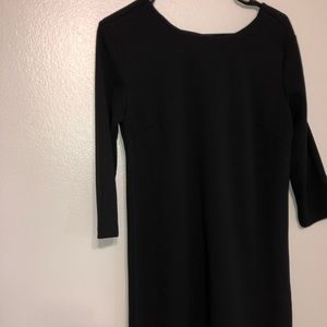 Black 3/4 length dress